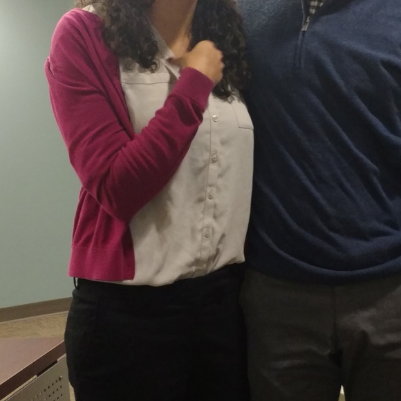 Loft Raspberry cardigan - Picture 3 of 3